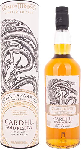 Cardhu Gold Reserve GAME OF THRONES House Targaryen Single Malt Collection Whisky (1 x 0.75 L) von Cardhu