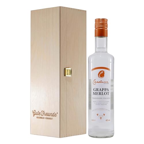 Carducci Selezione Grappa Merlot mit Geschenk-HK von Carducci