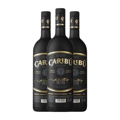 Rum Caribu Selección Solera 70 cl (Karton mit 3 Flaschen von 70 cl) von Caribu