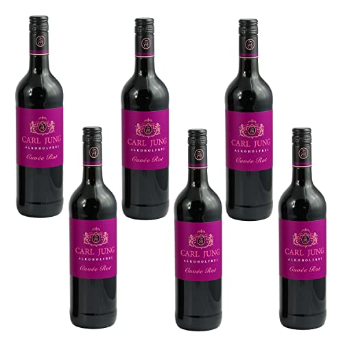 6x CARL JUNG SELECTION ROT ALKOHOLFREI ROTWEIN 0,75L DEUTSCHLAND Incl. Goodie von Flensburger Handel von Carl Jung