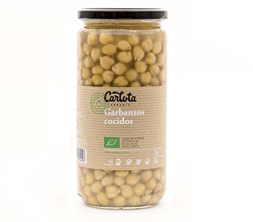 Carlota Organic Garbanzos Cocidos 720g von Carlota Organic