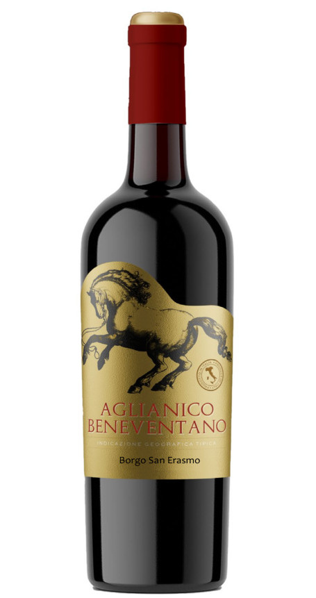 Borgo San Erasmo Aglianico Beneventano 2022 von Carmar