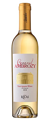 Carmele Recas Conacul Ambrozy Sauvignon Blanc Late Harvest DOC CMD Recas NV Süß (1x 0.75 l) von Cramele Recas