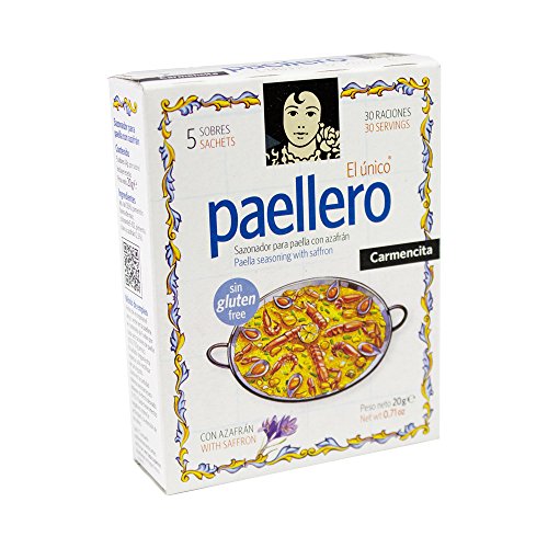 Carmencita Paella Gewürz Für Traditionelle Paella 4 x 20g von Carmencita