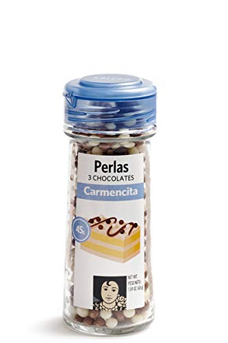 Carmencita - Pearls 3 Pralinen - Ideal zum Backen und Dekorieren - 45 Gramm von Carmencita