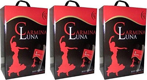 3 x CARMINA LUNA 15% vol. Bag in Box 3 LITER SPAIN von Carmina Luna