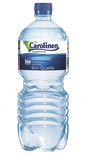 Carolinen Bio Mineralwasser classic PET (Einweg) von Carolinen