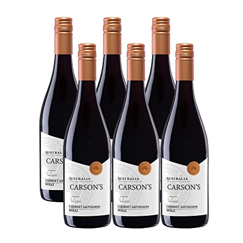 Carson's Cabernet Sauvignon Shiraz Qualitätswein Australien (6 x 0.75 l) von Carson´s