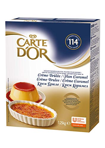 Carte D'or Crème Brulée / Flan Caramel, 1250 g von Carte d'Or