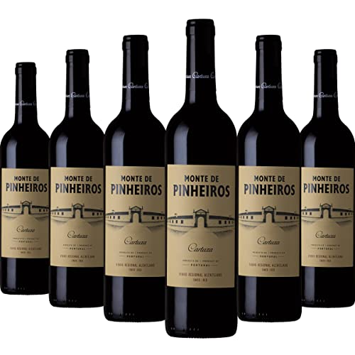 Monte de Pinheiros (Cartuxa) (6x 0,75 l) Trockener Rotwein aus Portugal von Bubbacare