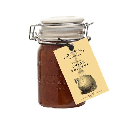 Cartwright & Butler Caramelised Onion Chutney, Karamellisiertes Zwiebelchutney, 1er Pack (1 x ) von Cartwright & Butler