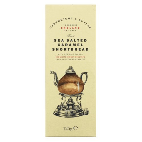 Cartwright & Butler Sea Salted Caramel Shortbred, Butterkeks mit Meersalz und Karamell, 1er Pack (1 x ) von Cartwright & Butler