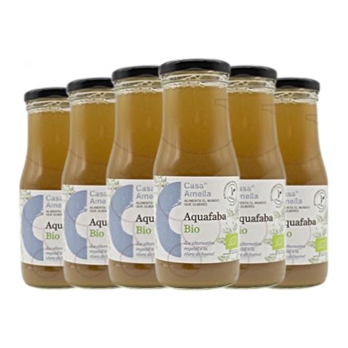 Getränke und Mixer Amella Aquafaba Bio Kleine Flasche 25 cl (Schachtel mit 6 Kleine Flasche von 25 cl) von Distribuidor