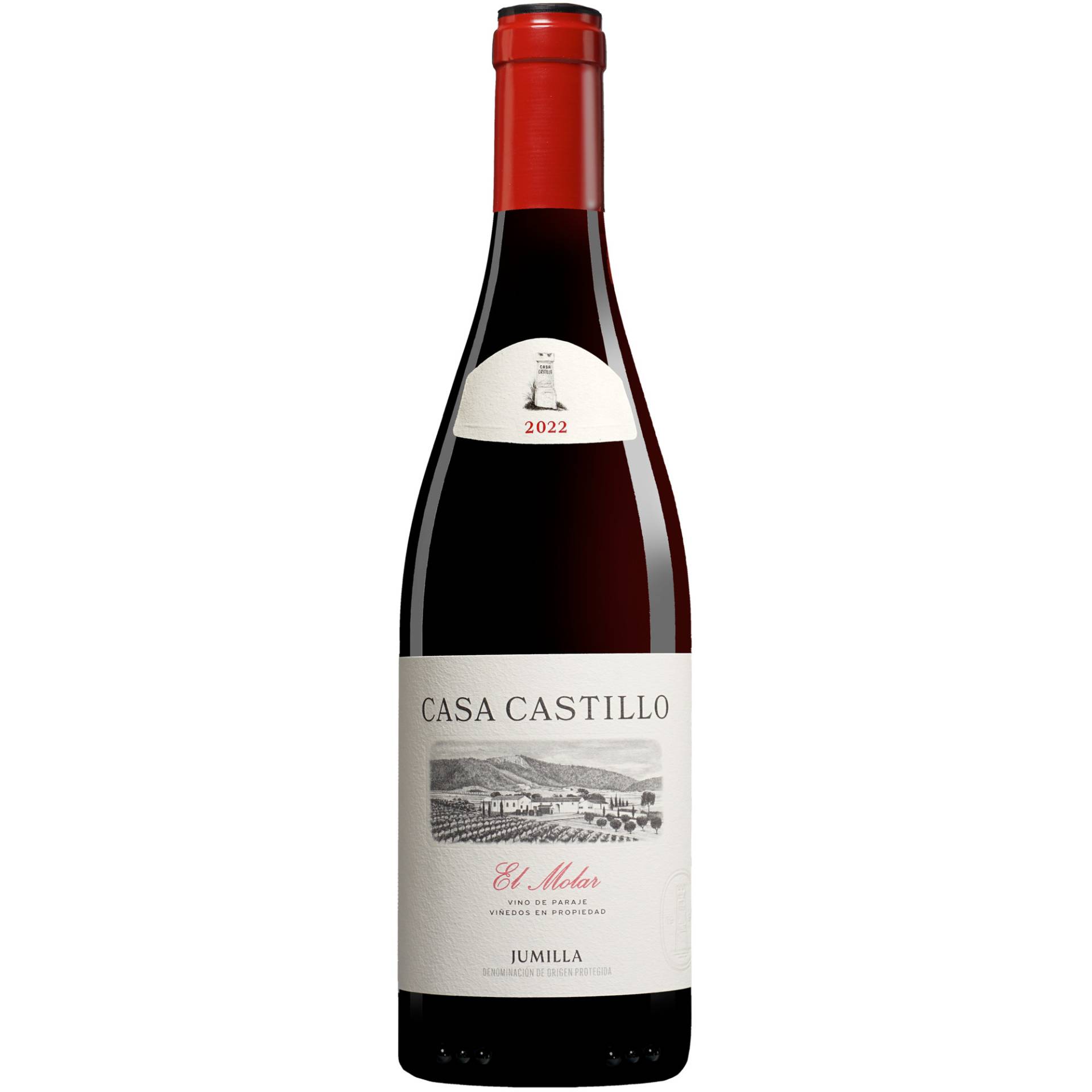 Casa Castillo »El Molar« 2022  0.75L 14.5% Vol. Rotwein Trocken aus Spanien von Casa Castillo Propiedad Vitícola