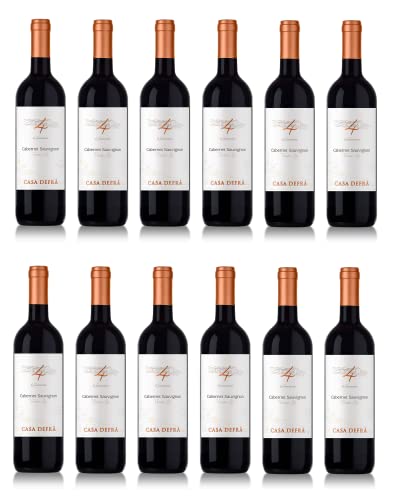 12x 0,75l - 2023er - Casa Defrà - 4 Generazioni - Cabernet Sauvignon - Veneto I.G.P. - Italien - Rotwein trocken von Casa Defrà