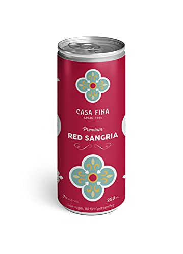 Casa Fina 1926 Sangria Rot Dose Lieblich (1 x 0.25 l) von Casa Fina 1926