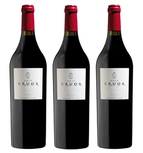 3x 0,75l - 2012er - Casa Gran del Siurana - Gran Cruor Tinto - Priorat D.O.Ca. - Spanien - Rotwein trocken von Casa Gran del Siurana