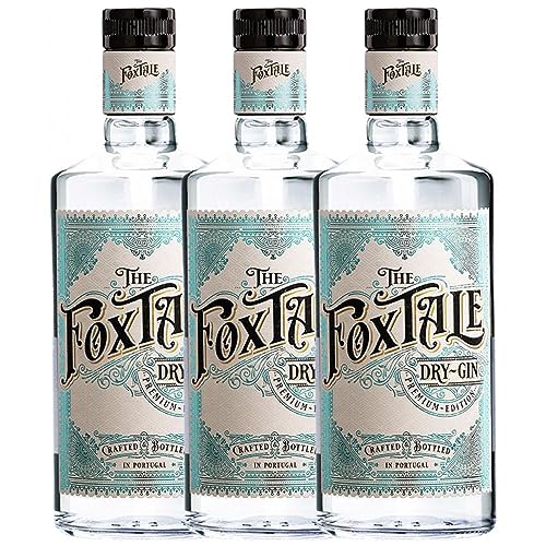 Gin Casa Redondo The Foxtale Dry Gin Portugal 70 cl (Schachtel mit 3 Flaschen von 70 cl) von Casa Redondo