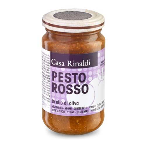 Casa Rinaldi Pesto rot in Olivenöl von Casa Rinaldi