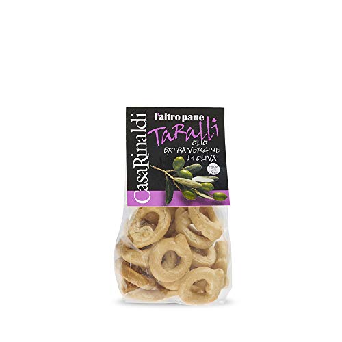 Casa Rinaldi Taralli Salziges Knabbergebäck mit Natives Olivenöl Extra 200g von Casa Rinaldi