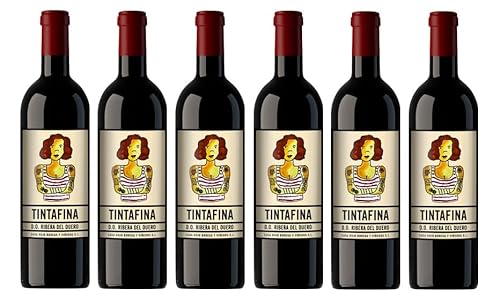 6x 0,75l - 2020er - Casa Rojo - Tintafina - Ribera del Duero D.O.P. - Spanien - Rotwein trocken von Casa Rojo