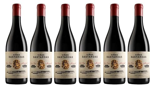 6x 0,75l - 2021er - Casa Rojo - Las Viñas Bastardas - Tinto Fino & Monastrell - Tierra de Murcia I.G.P. - Spanien - Rotwein trocken von Casa Rojo