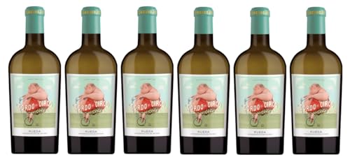 6x 0,75l - 2023er - Casa Rojo - El Gordo del Circo - Verdejo - Rueda D.O.P. - Spanien - Weißwein trocken von Casa Rojo