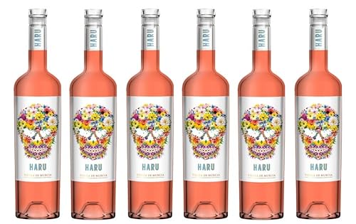 6x 0,75l - 2023er - Casa Rojo - Haru - Rosado - Tierra de Murcia I.G.P. - Spanien - Rosé-Wein trocken von Casa Rojo