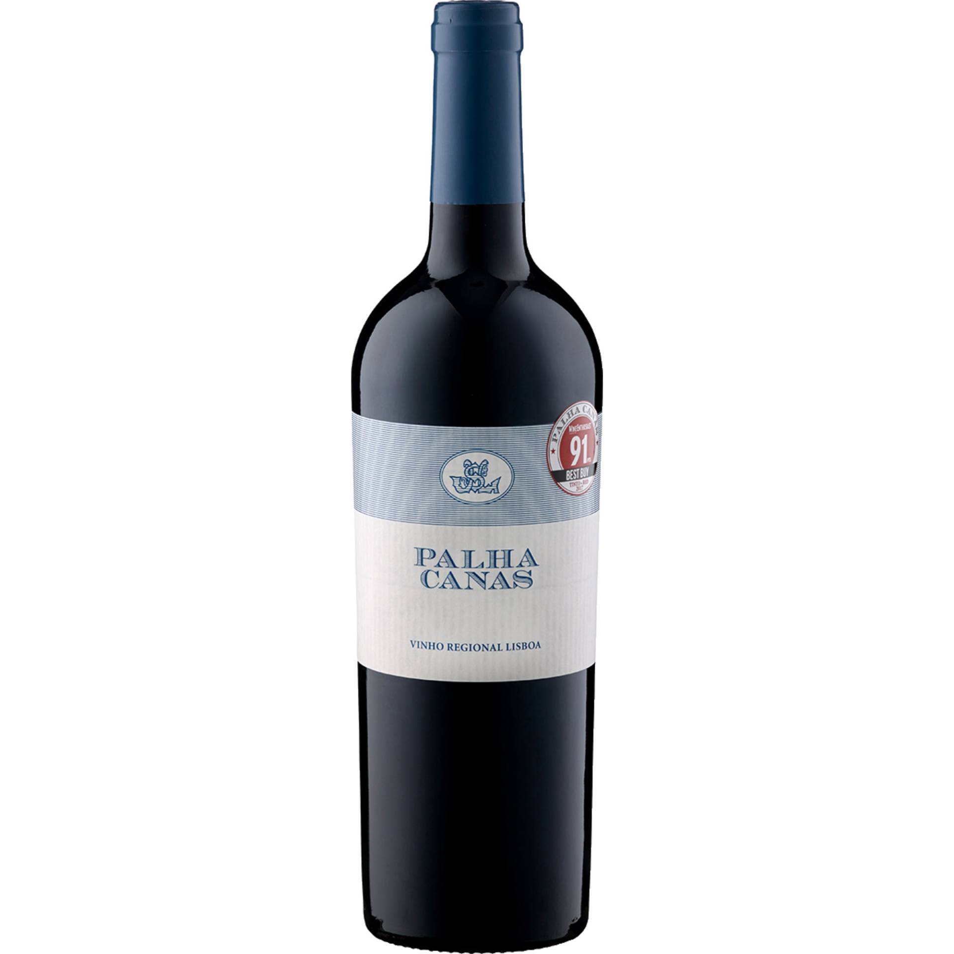 Palha-Canas Tinto, Vinho Regional Lisboa, Lisboa, 2019, Rotwein von Casa Santos Lima - Companhia das Vinhas  SA ,   PT 2580 -081 Aldeia Galega da Merceana