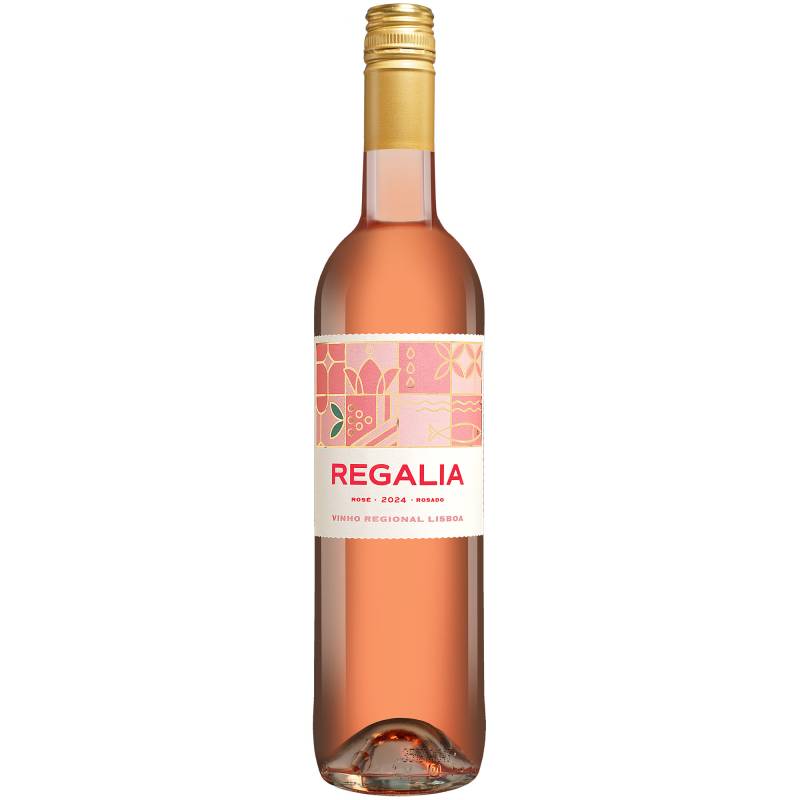 Regalia Rosé 2024  0.75L 9.5% Vol. Roséwein Halbtrocken aus Portugal von Casa Santos Lima