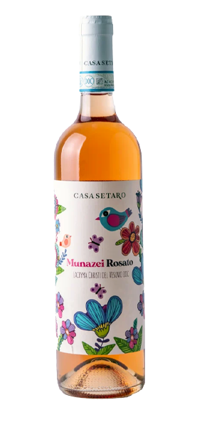 "Munazei" Rosato Lacryma Christi del Vesuvio DOC 2023 von Casa Setaro