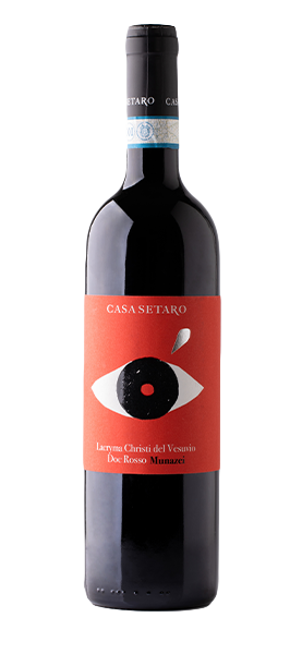 "Munazei" Rosso Lacryma Christi del Vesuvio DOC 2023 von Casa Setaro