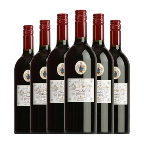 Botter Carlo Ca' Lunghetta Merlot Venezia 1 L Rotwein (Karton mit 6 Flaschen von 1 L) von Casa Vinicola Botter Carlo