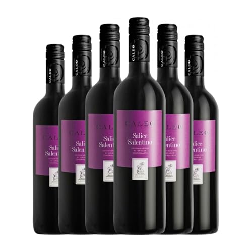 Botter Carlo Salice Salentino Caleo Puglia 75 cl Rotwein (Karton mit 6 Flaschen von 75 cl) von Casa Vinicola Botter Carlo