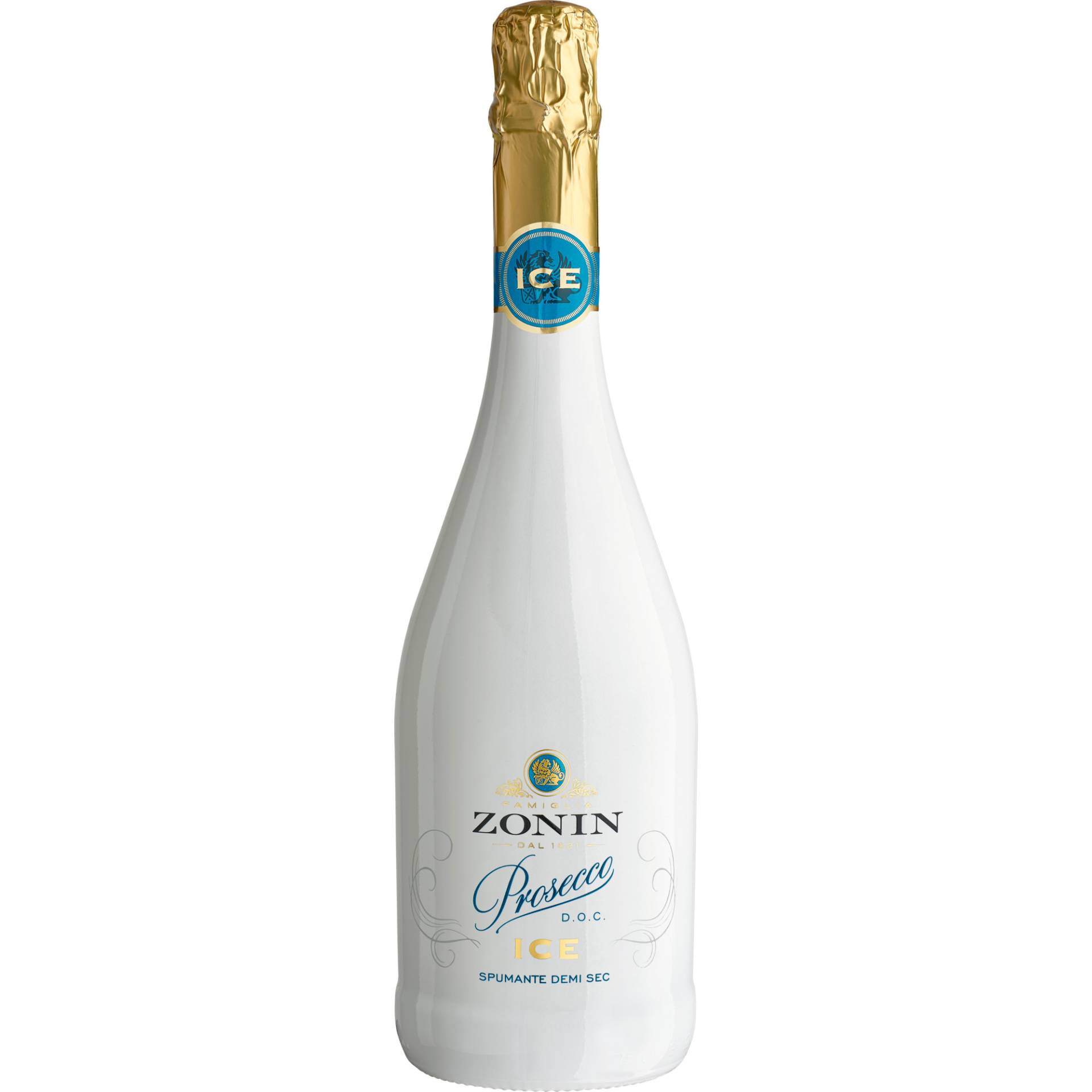 Zonin Prosecco Spumante ICE, Demi-Sec, Prosecco DOC, Venetien, Schaumwein von Casa Vinicola Zonin S.P.A.-  Gambellara -  Italia