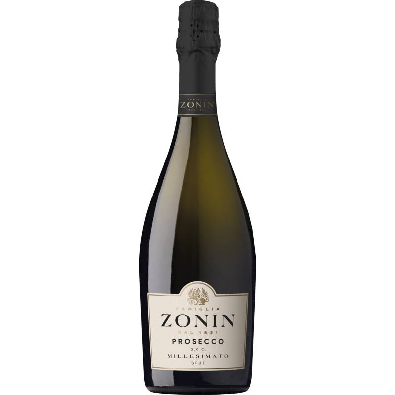 Zonin Prosecco Spumante Millesimato, Prosecco DOC, Venetien, 2023, Schaumwein von Casa Vinicola Zonin S.P.A.-  Gambellara -  Italia