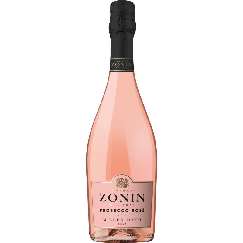 Zonin Prosecco Spumante Rosé Millesimato, Prosecco DOC, Venetien, 2022, Schaumwein von Casa Vinicola Zonin S.P.A.-  Gambellara -  Italia