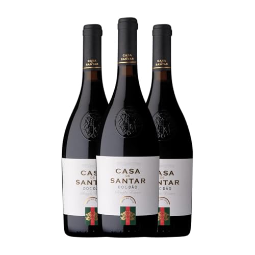 Casa de Santar Tinto Dão 75 cl Rotwein (Karton mit 3 Flaschen von 75 cl) von Casa de Santar