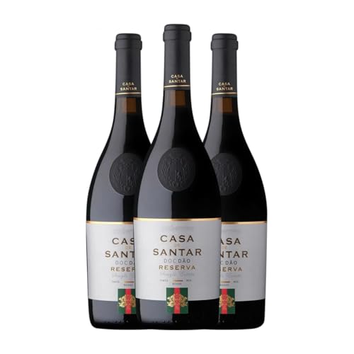 Casa de Santar Tinto Dão Reserve 75 cl Rotwein (Karton mit 3 Flaschen von 75 cl) von Casa de Santar