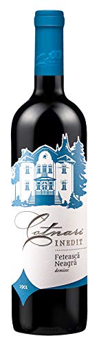 Casa de Vinuri Cotnari | INEDIT Feteasca Neagra - Rotwein halbtrocken aus Rumänien | 0.75 L DOC-CMD von Casa de Vinuri Cotnari