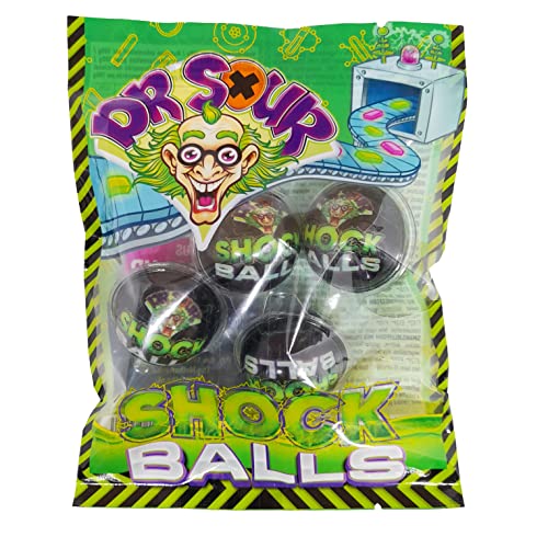 Dr. Sour Shock Balls Schaumzuckerbonbon Mit Füllung 72g von Casa del Dolce