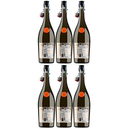 Casa di Malia Prosecco Frizzante Biowein vegan Schaumwein DOC Italien (6 Flaschen) von UOOTPC