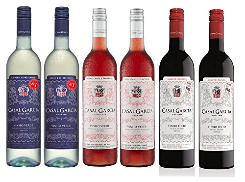 Casal Garcia Probierset Vinho Verde Weiß, Rosé, Rot 6 x 0,75l von Casal Garcia