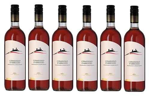 6x 0,75l - 2022er - Casal Thaulero - Cerasuolo d'Abruzzo D.O.P. - Abruzzen - Italien - Rosé-Wein trocken von Casal Thaulero