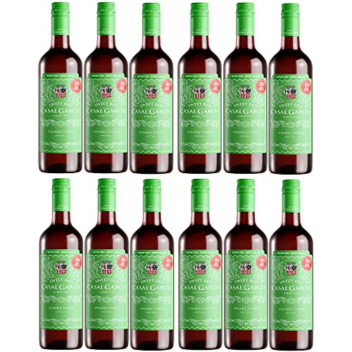 Casal Garcia Sweet Red Rotwein Wein süß Portugal (12 Flaschen) von CasalGarcia