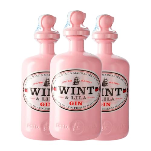 Gin Casalbor Wint & Lila Rosé 70 cl (Karton mit 3 Flaschen von 70 cl) von Casalbor Wines & Spirits Emilio Miró