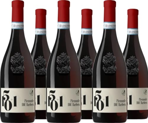 Casali del Barone 6er Vorteilspaket 150+1 Piemonte DOC Barbera 2022 (6 x 0.75 l) von Casali del Barone