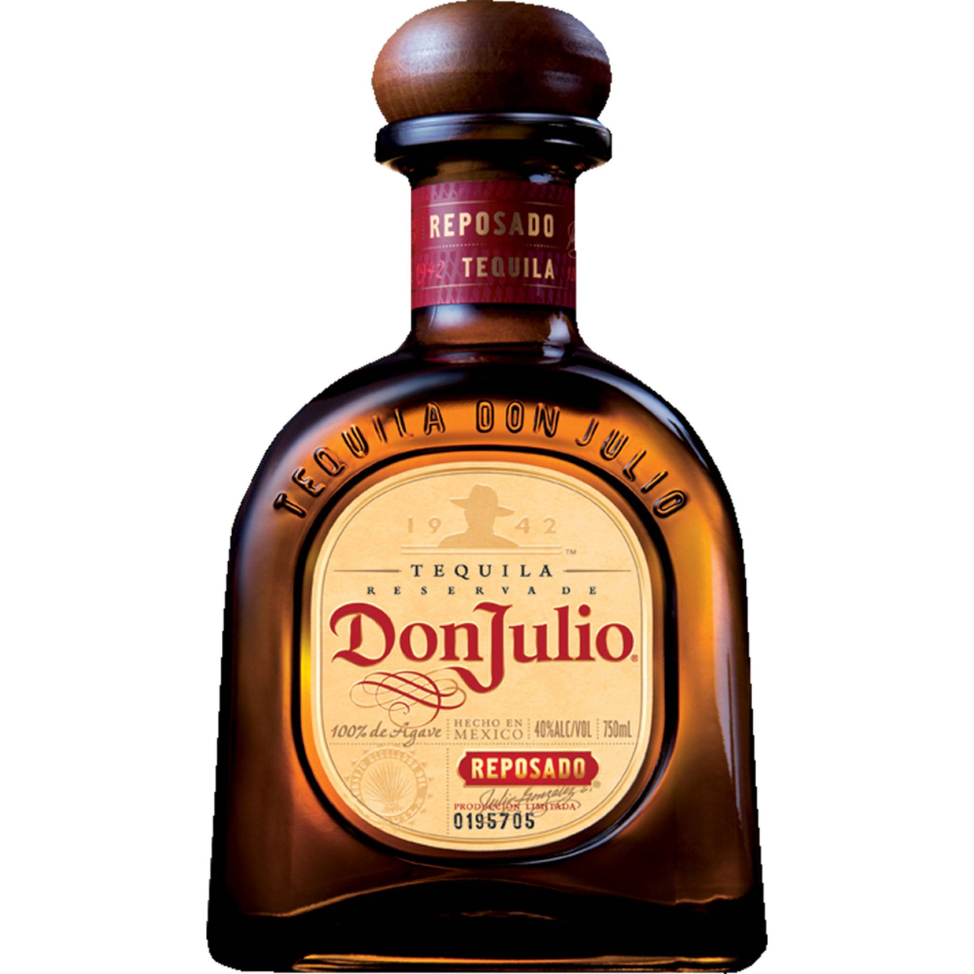 Don Julio Reposado Tequila, 0,7 L, 38% Vol., Spirituosen von Casamigos Tequila, Molenweerf 12, Amsterdam 1014 BG Netherlands