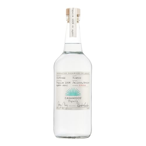 Casamigos Blanco Premium Tequila, Trockenfrüchte, Zitrusfrüchte,aus Mexiko, 40 Prozent vol, 700 ml von Casamigos