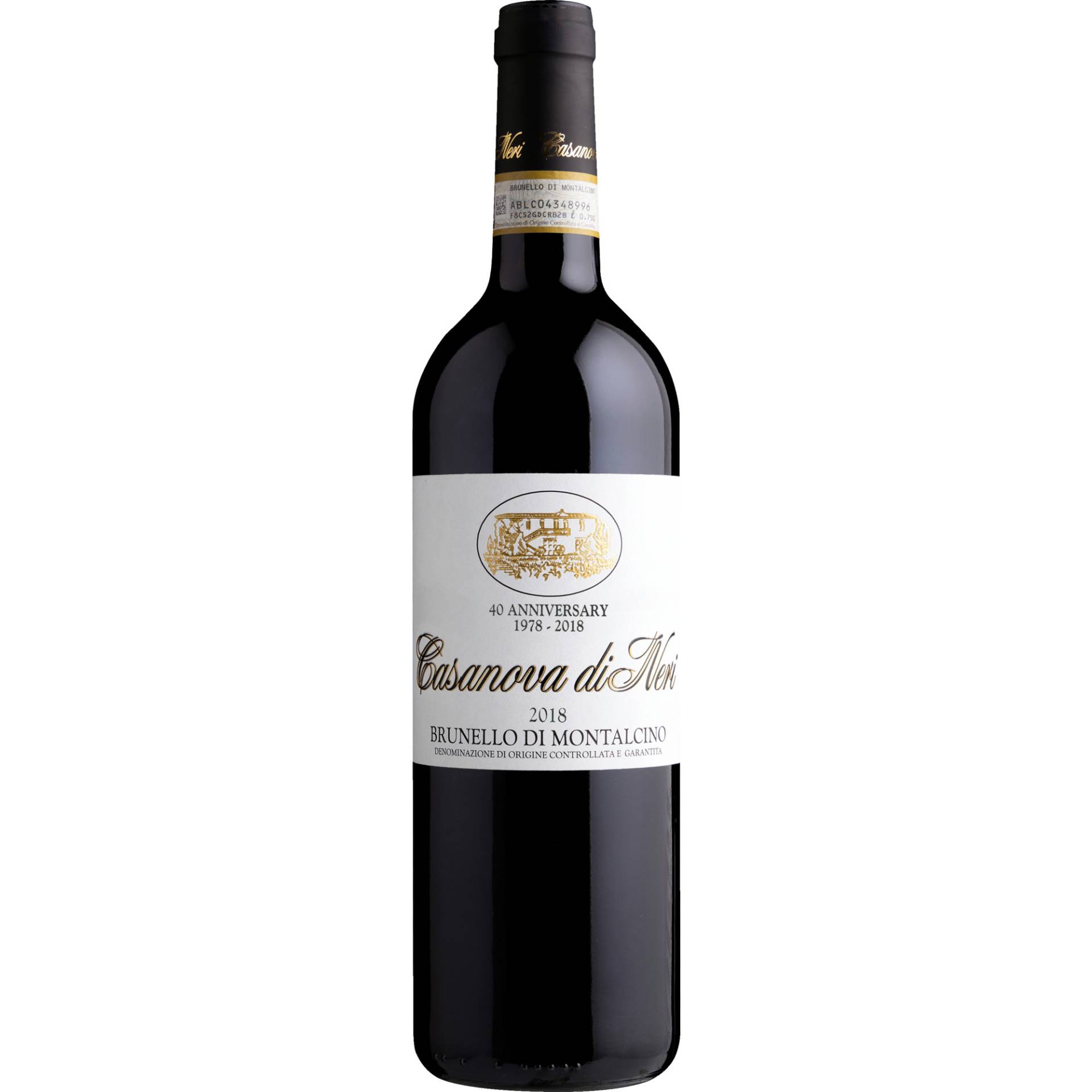 Casanova di Neri Brunello Di Montalcino, Brunello di Montalcino DOCG, Toskana, 2018, Rotwein von Casanova di Neri, Podere Fiesole, IT-53024 Montalcino (SI)